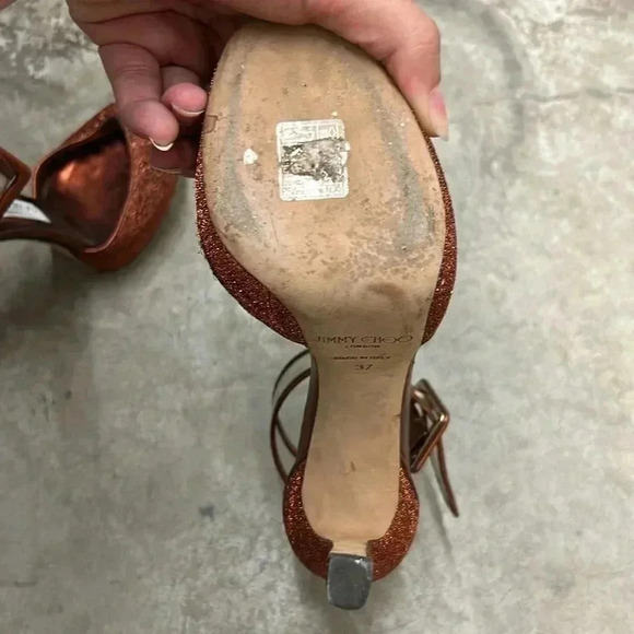 Jimmy  choo glitter bronze pumps - Picture 13 of 16